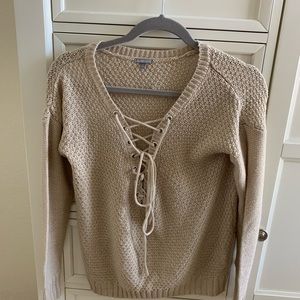 Corset style Charlotte Russe sweater